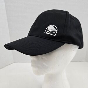 Taco Bell Employee Hat Black Mesh Logo Snapback Cap‎ Modern Fast Food Uniform